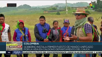 En Colombia instalan primer puesto de mando unificado “Por la vida en Colombia”