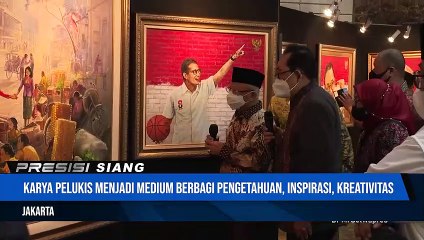 Wakil Presiden Hadiri Lelang Lukisan Nuansa Kemerdekaan