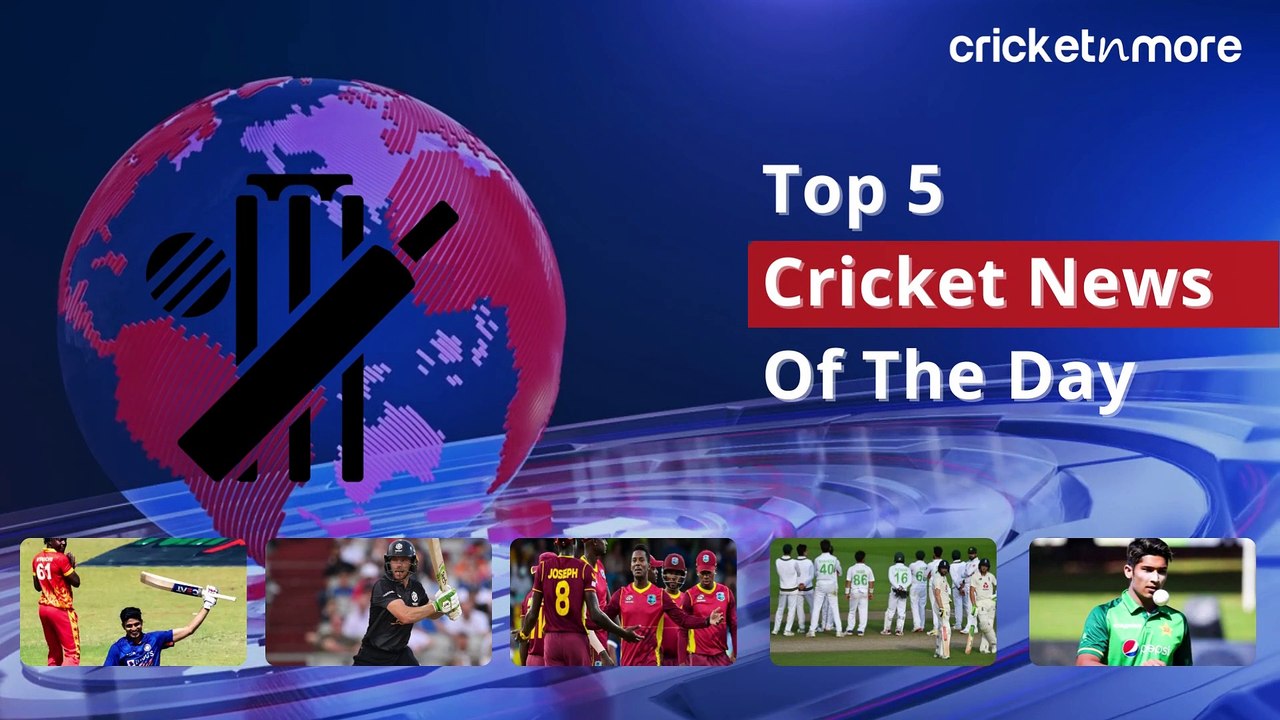 Top 5 Cricket News | IND vs ZIM | Asia Cup 2022...