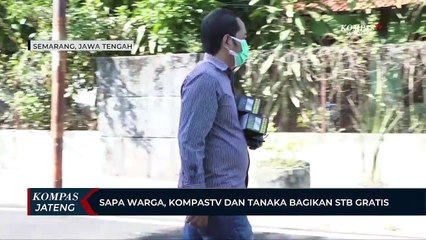 Скачать видео: Sapa Warga, Kompas TV dan Tanaka Bagikan STB Gratis di Semarang