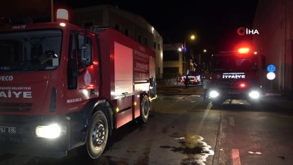 Parfüm deposu bomba gibi patladı