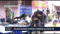 Pelajar SD Ramai Kunjungi Pameran Alutsista TNI di Makassar