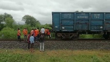 MP: उफनती नदी पर दो टुकड़ों में बंट गई मालगाड़ी, रिवर्स कर लाए ट्रेन, तब आपस में जुड़ी