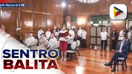 Mga bagong opisyal ng SRA, nanumpa na