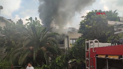 Bakırköy hukuk bürosunda yangın