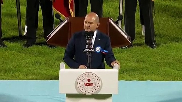 Soylu'dan yeni mezun jandarma subaylara: Görevinize Allah rızası için abdestli çıkın