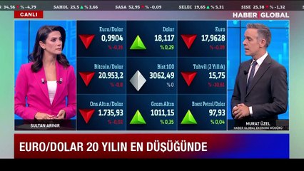 Dolarda son durum! Dolar euro'yu geçti!