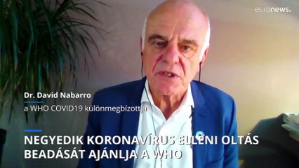 Javasolja a WHO a második emlékeztető covid-oltás beadását