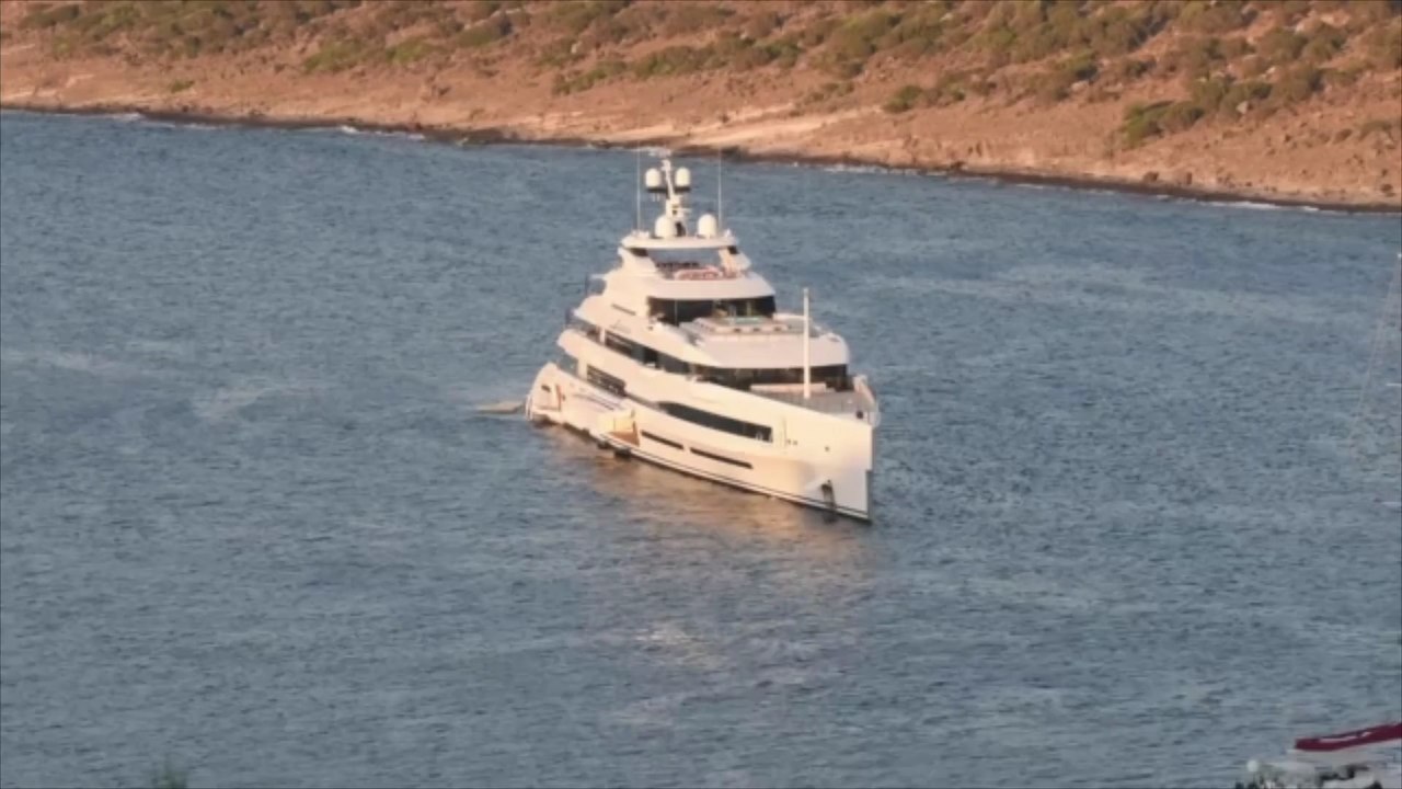 Italien: superjacht versinkt vor der küste