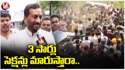 BJP MLA Raghunandan Rao F2F Over Cases Filed On BJP Leaders _ V6 News (1)