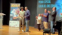 Entrega Premio de El Blog de Cine Español al mejor cortometraje en el Festival de Cine de Comedia de Tarazona y el Moncayo a 