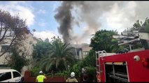 Son dakika haber | Bakırköy'de hukuk bürosunda çıkan yangın söndürüldü