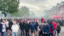 La protesta de los aficionados del Manchester United contra los dueños del club acaba en disturbios