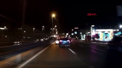 Trafik magandası zincirleme kazaya neden oldu