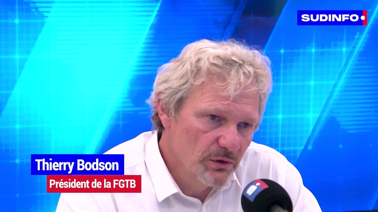 Pouvoir d'achat des Belges : Thierry Bodson (FGTB) donne ses pistes pour relancer l'économie