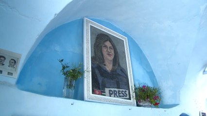 فنانة تونسية تنجز لوحة من الفسيفساء لشيرين أبو عاقلة