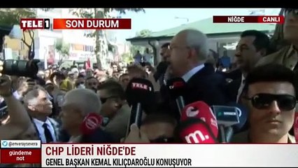 Kılıçdaroğlu'nun esnaf ziyareti mitinge döndü! Dikkat çeken 6'lı masa açıklaması
