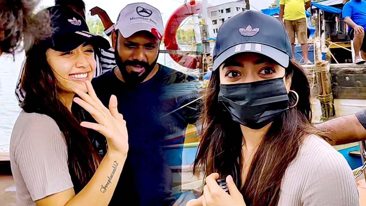 Rashmika Mandanna Spotted As Pushpa 2 Shooting Begins