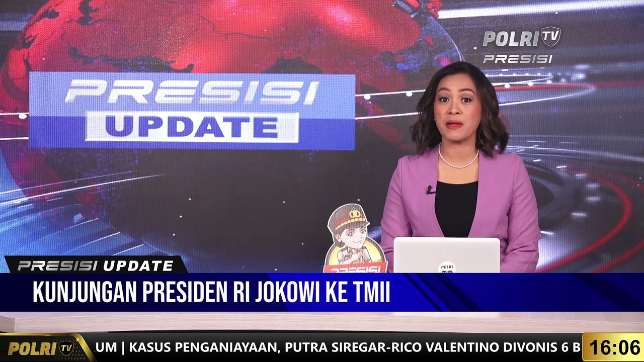 PRESISI Update 16.00 WIB Presiden Jokowi Kunjungi TMII Guna Pantau Perkembang Revitalisasi
