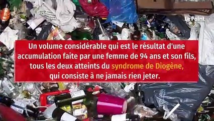 Syndrome de Diogène : 800 m3 de déchets chez une mère et son fils