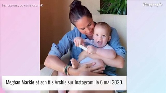 Meghan Markle : Les cheveux bouclés au naturel, sans make up et avec Archie... une apparition qui fait jaser !