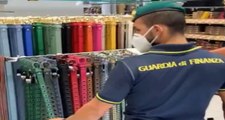 Padova - Sequestrati oltre 16mila articoli in pelle al Centro Ingrosso Cina (23.08.22)