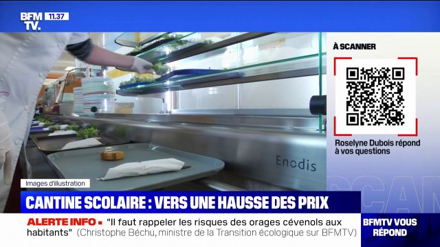 Le prix de la cantine va-t-il forcément augmenter ? BFMTV répond à vos questions