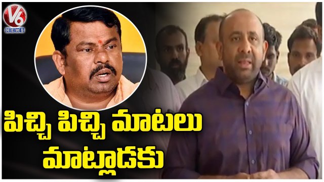 Bodhan TRS MLA Shakeel Sensational Comments On BJP MLA Raja Singh | V6 News