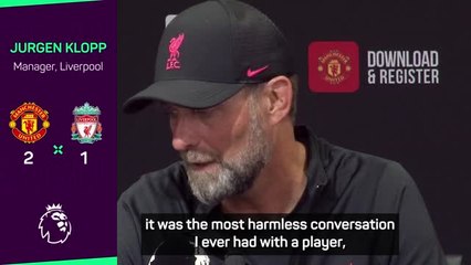 Klopp plays down 'emotional' post-match dispute with Fernandes