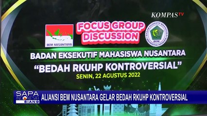 Meluruskan Segala Kekeliruan, Aliansi BEM Nusantara Gelar Bedah RKUHP Kontroversial!