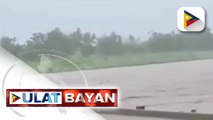 Ilang pangunahing kalsada at tulay sa Ilocos Norte at Tuguegarao, halos matakpan dahil sa pagbaha