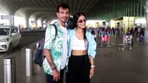 Amid Divorce Rumours, Dhanshree Drops Yuzvendra At Airport
