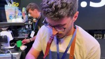 Baristas Compete At Latte Art Competition