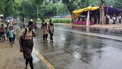 भादों में भी दिनभर लगी ही बरसात की झड़ी