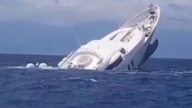 Un super-yacht de luxe a fait naufrage avec neuf personnes à son bord au large des côtes italiennes