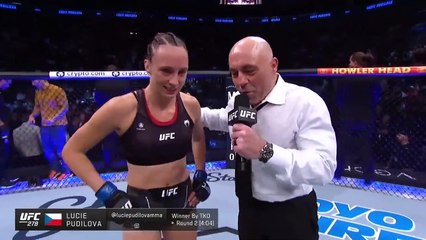 Lucie Pudilova Octagon Interview - UFC 278