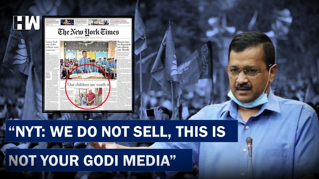AAP Convenor Arvind Kejriwal Hits Out At BJP Over NYT Post | Aam Aadmi Party | BJP |