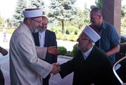 Mescid-i Aksa İmam Hatibi Sabri ve Mehmet Görmez'den Erbaş'a ziyaret