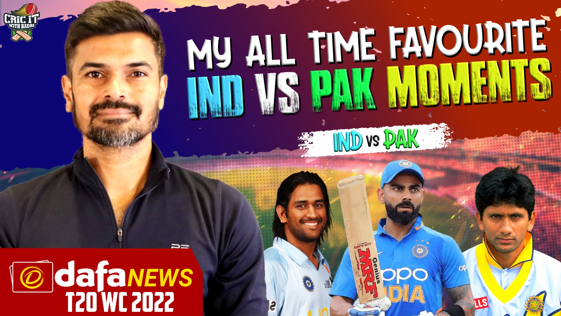 IND VS PAK My all time Fav Moments | Cric It with Badri