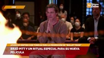 Brad Pitt y un ritual especial para su nueva película