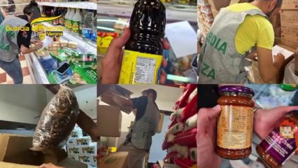 Blitz anti contraffazione Verona, sigilli ad alimenti senza etichetta