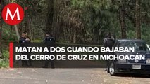 Asesinan a balazos a dos hombres en Uruapan