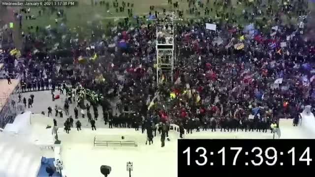 Nuevas imágenes del asalto al Capitolio