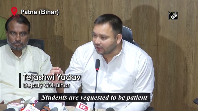 Tejashwi Yadav urges students to be patient as protests continue over jobs in Bihar