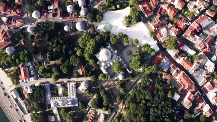 Eyüp Sultan Camii ve çevresi yeni çehresine kavuştu