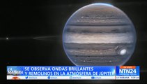 Telescopio James Webb de la NASA revela imponentes imágenes de Júpiter