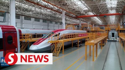 Download Video: China begins shipment of high-speed trains to Indonesia