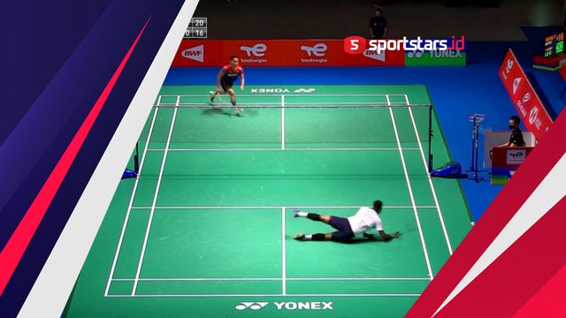 Tonton Langkah Mulus Anthony Ginting ke 16 Besar Kejuaraan Dunia Bulu Tangkis 2022