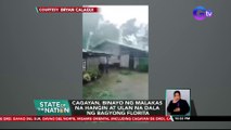 Cagayan, binayo ng malakas na hangin at ulan na dala ng Bagyong Florita | SONA