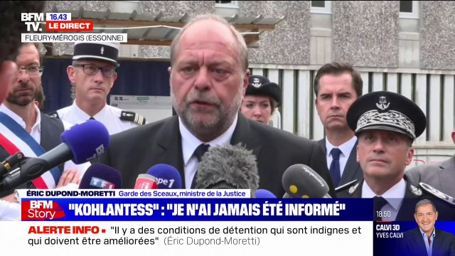 Éric Dupond-Moretti sur Kohlantess: Si j'avais su qu'une compétition de karting était organisée, j'aurais mis un veto très clair